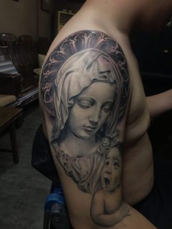 圣母纹身