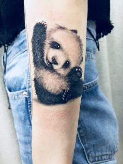 小熊猫纹身